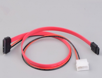 SATA7p+6p連接線 吸入式光驅數(shù)據線 筆記本光驅線 7+6光驅線