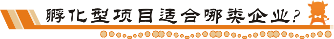 孵化型項目適合哪些企業