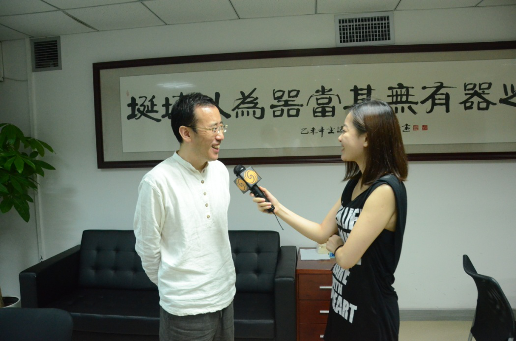 牛商網總經理袁慧君接受鳳凰衛視專訪