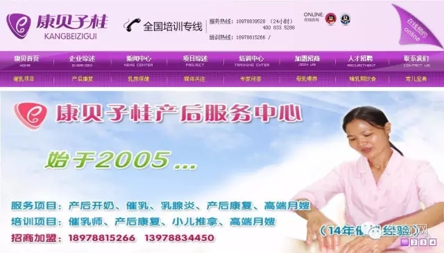 模板型網站