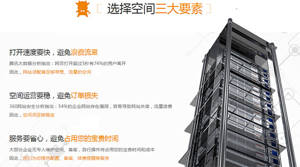 選擇服務器的三大要素