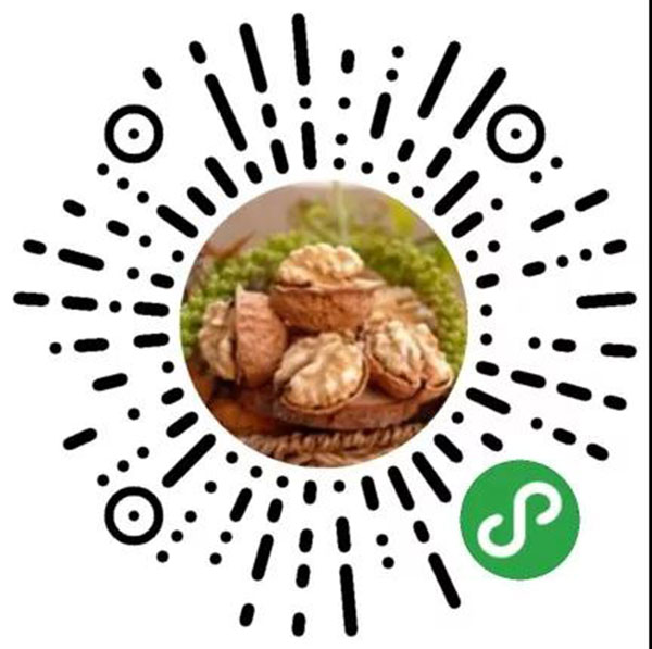 云南薄殼核桃小程序商城菊花碼，長按識別即可體驗
