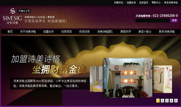 詩美詩格牛商網成功案例