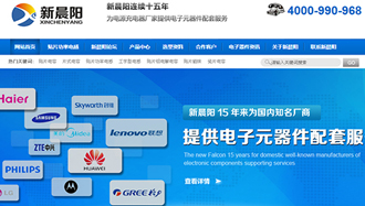 深圳新晨陽電子營銷型網站案例