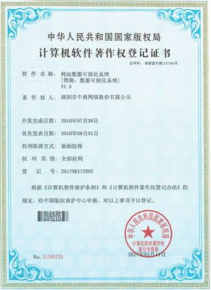 大數據-數據可視化系統證書