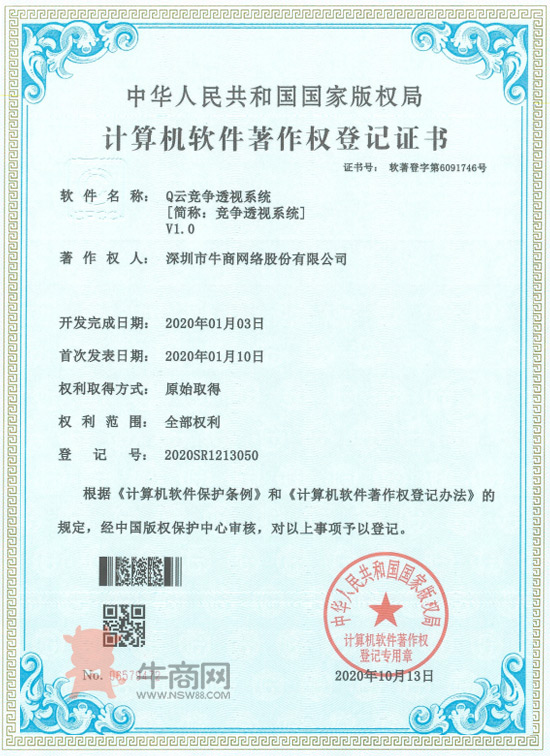 Q云競爭透視系統